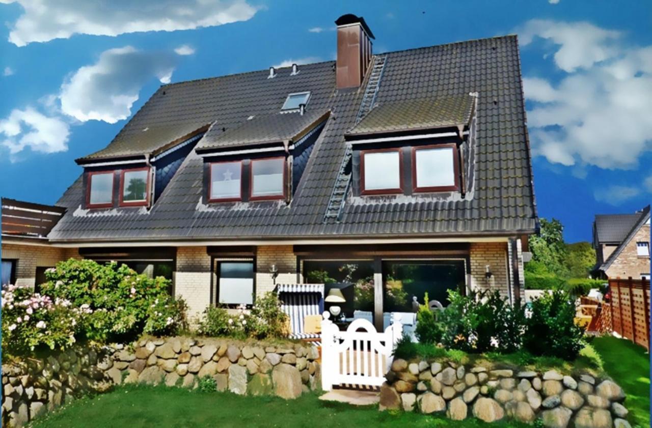 3-Zimmer-Ferienwohnung Deichwiese Westerland 1-3 Personen Esterno foto